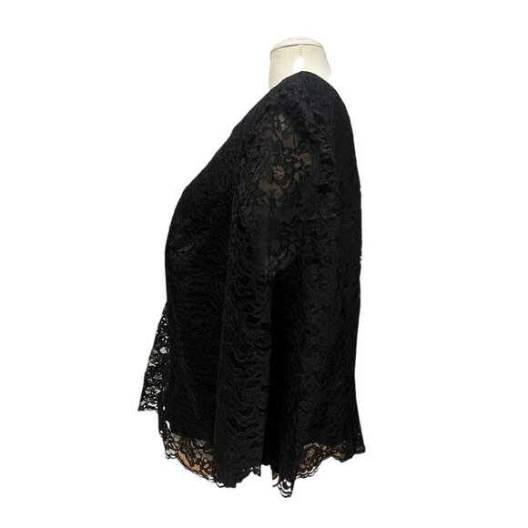 Maggy London Vintage NWT V Neck and Back Lace Career Blouse Sz 22 W Plus Womens - Picture 7 of 13